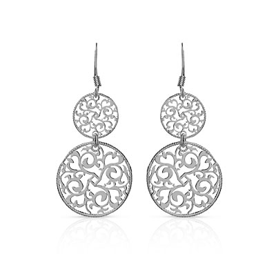 Boucles d'oreilles argent