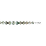 Bracelet argent 925 perles de cultures de Tahiti
