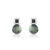 Boucles d'oreilles argent 925 perles de Tahiti zirconia