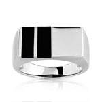 Bague argent 925 onyx