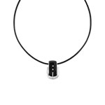 Collier argent 925 r&eacute;sine