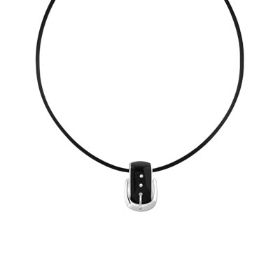 Collier argent 925 résine
