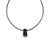 Collier argent 925 r&eacute;sine