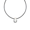 Collier argent 925 nacre