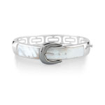 Bracelet argent 925 nacre