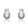 Boucles d'oreilles argent 925 nacre