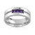 Bague argent am&eacute;thystes diamants