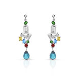 Boucles d&rsquo;oreilles argent 925 zirconia