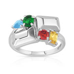 Bague argent 925 zirconia