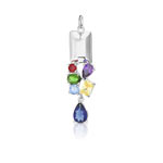 Pendentif argent 925 zirconia