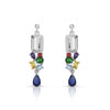 Boucles d'oreilles argent zirconia