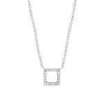 Collier argent 925 zirconia