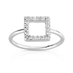 Bague argent 925 zirconia