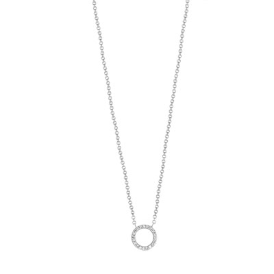 Collier argent 925 zirconia