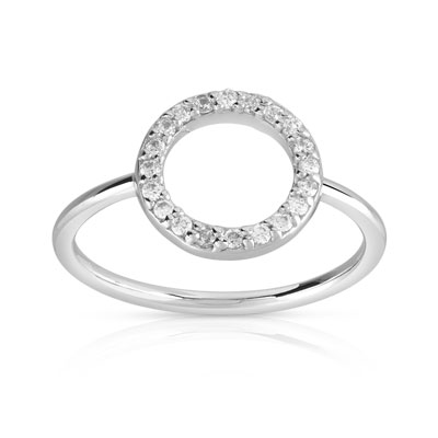Bague argent 925 zirconia