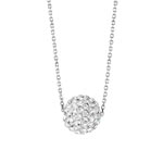 Collier argent 925 cristal