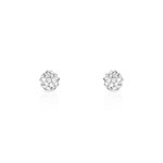 Boucles d&rsquo;oreilles argent 925 cristal