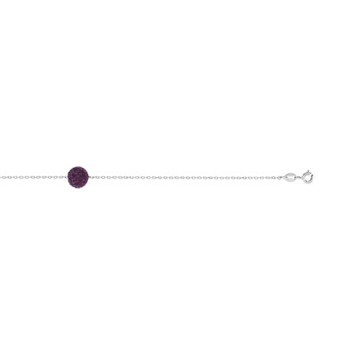 Bracelet argent 925 cristal