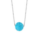 Collier argent 925 cristal