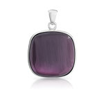 Pendentif argent 925 pierre imitation