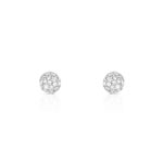 Boucles d&rsquo;oreilles argent 925 zirconia