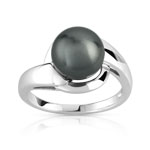 Bague argent 925 perle de culture de Tahiti
