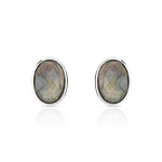 Boucles d&rsquo;oreilles argent 925 labradorite