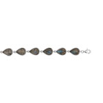 Bracelet argent 925 labradorite