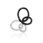 Pendentif argent 925 zirconia