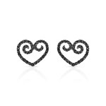 Boucles d&rsquo;oreilles argent 925 zirconia