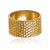 Bague plaqu&eacute; or