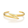 Bracelet jonc plaqué or