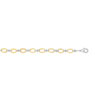 Bracelet 2 tons doré palladié