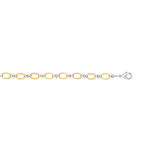 Bracelet 2 tons doré palladié