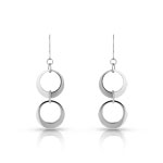 Boucles d&rsquo;oreilles acier