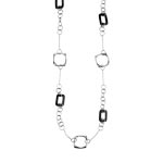 Collier acier r&eacute;sine