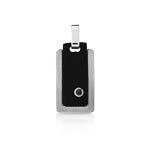 Pendentif acier zirconia