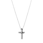 Collier acier zirconia