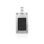 Pendentif acier carbone