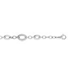 Bracelet acier zirconia