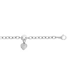 Bracelet acier zirconia