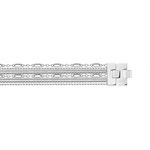 Bracelet acier 20.5 cm