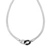 Collier acier céramique