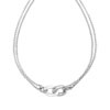 Collier acier céramique