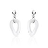 Boucles d'oreilles acier céramique