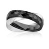 Bague acier céramique