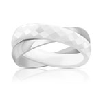 Bague acier c&eacute;ramique