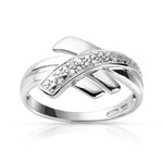 Bague argent 925 diamant