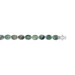 Bracelet argent 925 nacre abalone