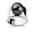 Bague argent 925 perle de culture de Tahiti
